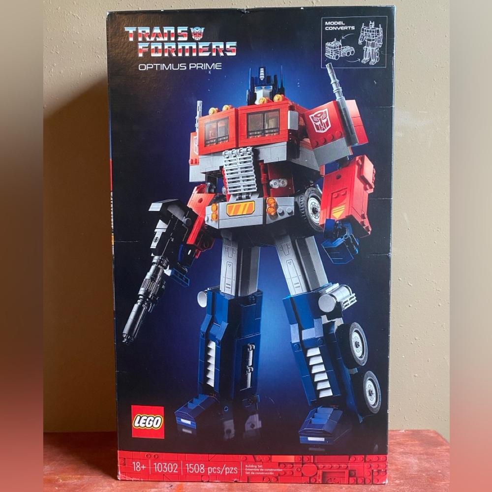 Unopened Lego Transformers Optimus Prime Hasbro New in Box NIB NWT New with Tags